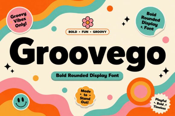 Groovego: A Bold Display Typeface with a Retro Soul