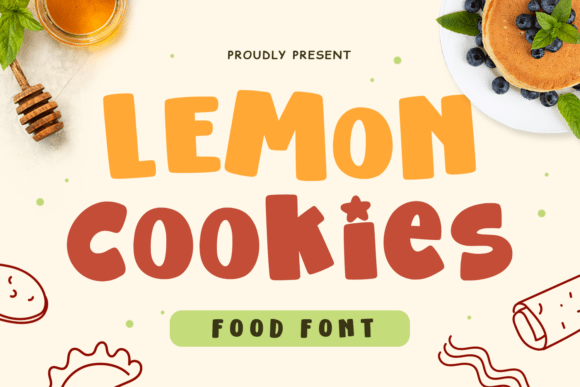 The Sweet Appeal of Lemon Cookies: A Font for Playful Designs